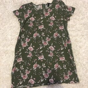 Flower T shirt Dress